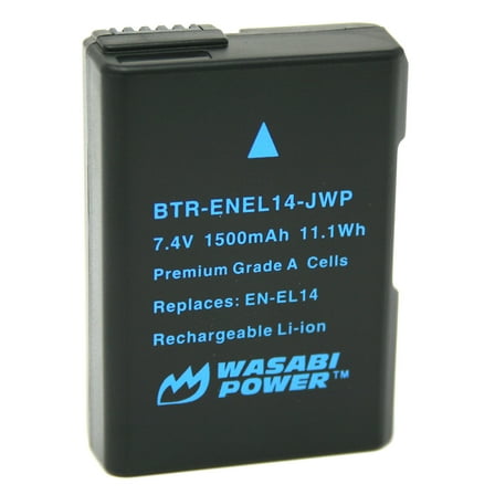 Wasabi Power Battery for Nikon EN-EL14, EN-EL14a