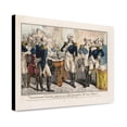 thumbnail image 1 of Canvas Print: Washington Taking Leave Of The Officers Of His Army: At Francis's, 1 of 3