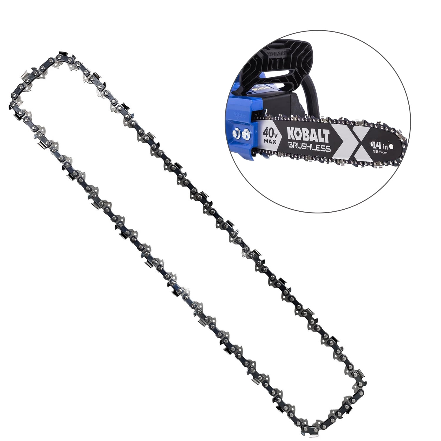 14" Chainsaw Chain Blade 40V Kobalt KCS 404006 3/8LP 52DL .043, German