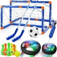thumbnail image 1 of Set de Balón de Fútbol Flotante Nazano 4 en 1 con Luces LED para Niños de 3 a 12 años, 1 of 8