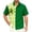 Z12Dark Green, variant on St Patricks Day Shirt Mens Button Up Irish Festival Short Sleeve Button Down Shirt Shamrock Shirt Tropical Beach Style St Patricks Day Golf Shirt Men Young Mens Clothes