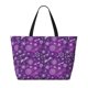 thumbnail image 2 of Easygdp Purple Snowflakes Bolsa de Viaje de Playa de Gran Capacidad, Bolsa Tote Perfecta para la Playa, Escapadas de Fin de Semana y Viajes, 2 of 7