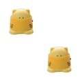 thumbnail image 3 of Bearachild Cat Desktop vacío teclado colector de polvo removedor de papel más rápido Picker taladro herramienta pintura puntada bordado Amarillo 2piezas, 3 of 6