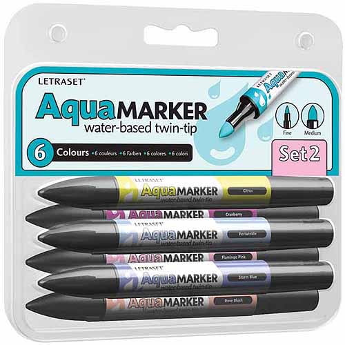Fine Artist Letraset Aquamarker Gift Set