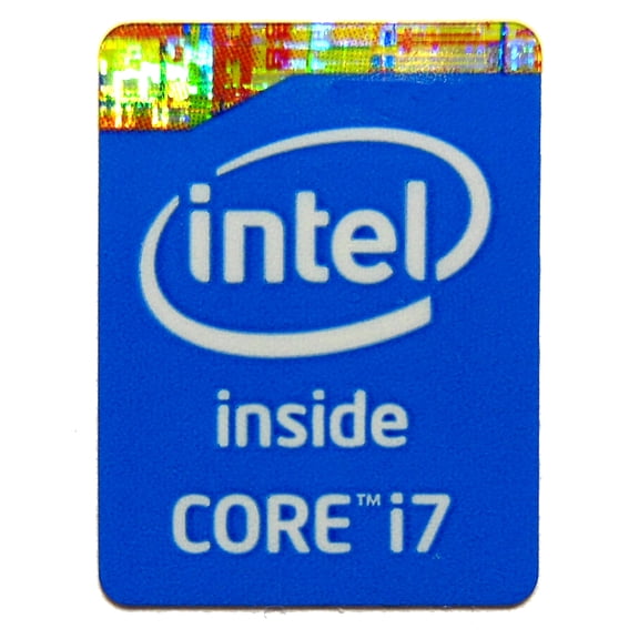 Intel Core i7 Inside Sticker 16 x 21mm / 5/8" x 7/8" [747]