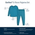 thumbnail image 4 of Pijama Gerber unisex para bebés pequeños, suave como la mantequilla, 2 piezas, 12 m, 4 of 5