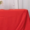 thumbnail image 5 of BalsaCircle 90" x 156" Premium Polyester Rectangular Tablecloth Table Linens Red, 5 of 8