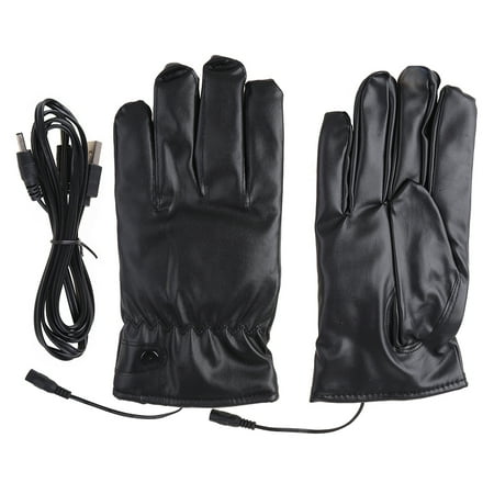

Whigetiy Rechargeable USB Powered Gloves Hand Warmer Waterproof Electric Heating Gloves
