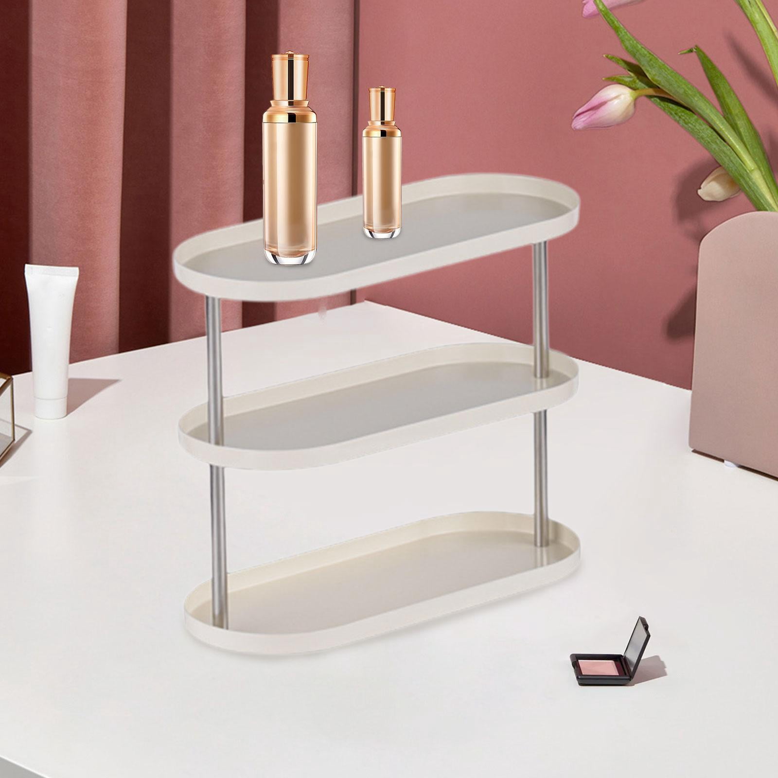 Fiocias Cosmetic Shelf, Perfume Shelf, Stable Presentation Stand, , Versatile, Dressing Type A