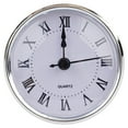 thumbnail image 1 of 80MM Quartz Clock Inserts Movement Mechanism Replacement Roman Arabic Numerals, 1 of 12
