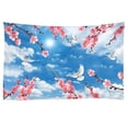 thumbnail image 2 of Flores Tapiz Paisaje Paisaje Grandes Paisajes Tapicería Decoración De Pared Para El Dormitorio Sa De Estar 150x150cm Baoblaze Beautiful Sky Wall Tapestry, 2 of 8