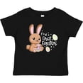 thumbnail image 3 of Inktastic My 1st Easter with Cute Brown Bunny and Easter Eggs Boys or Girls Baby T-Shirt, 3 of 5