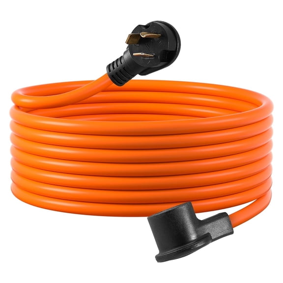 50 FT Electric Dryer Extension Cord 3-Prong NEMA 10-30P to 10-30R 30 Amp Power Cord for Dryers