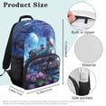 thumbnail image 7 of Pzuqiu Steam Train Personalized School Backpacks for Kids Students 17 Inches Back to School Customized Shoulder Bookbags with Adjustable Straps Breathable Custom Backpack with Name, 7 of 7