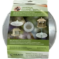 Heath Outdoor Products UB-1 Universal Squirrel Baffle Clear