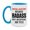 White/Light Blue, variant on Coffee Mug for Virtual Assistant, Funny Virtual Assistant Superlative Quote, 11oz or 15oz Double-Sided Ceramic Cup Gift for Virtual Assistant