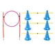 thumbnail image 4 of de conos de obstáculos,Hurdle Cones Course escalera de agilidad para deportes al aire libre,entrenamiento conjunto salto velocidad perros ,conos de ejercicio equipo para Yuyangstore  Curso de conos de obstáculos, 4 of 8