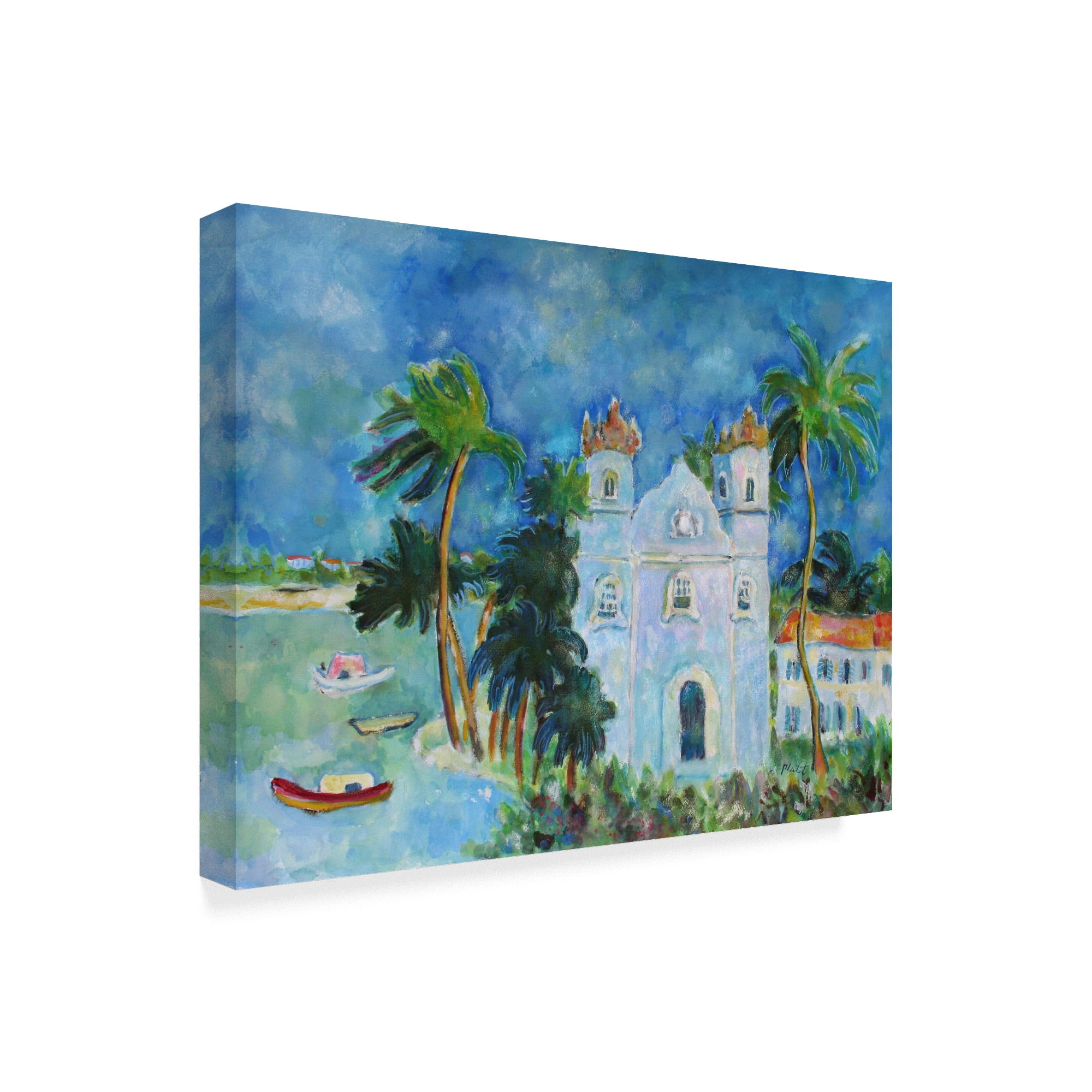 Trademark Fine Art 'Bahia Brazil' Canvas Art by Lorraine Platt