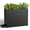 Black, variant on Outdoor Planter Box with Removable Plugs, Large Rectangular Planter 30" Lx12 Wx24 H, Suitable for Indoor or Outdoor Patios/Porches, Ideal for Planting Plants, Flowers, and Gardening (Black)