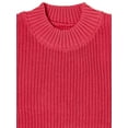 thumbnail image 2 of Wonder Nation Girls Long Sleeve Drop Shoulder Pullover Sweater, Sizes 4-18 & Plus, 2 of 3