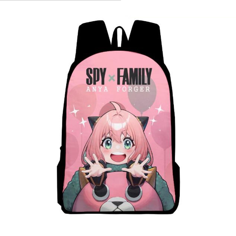 Backpack spy x family Backpack 3D Printing Kids School Bags with