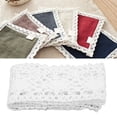 thumbnail image 1 of DIY Cotton Lace Ribbon, Soft Embroidery Lace Lightweight  for Wedding Party for Daily Handicraft Making Beige,White, 1 of 7