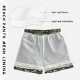 thumbnail image 3 of FORMRS Boys Swim Trunks Quick Dry Mesh Liner Boardshorts Sizes XS-XL, Green Forest Scene, 3 of 7