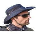 thumbnail image 2 of Unisex Wide Brim Bucket Hats with UV Protection Drawstring Fish Cap, 2 of 6