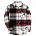 thumbnail image 5 of LIBRCLO Mens Shirts Slim Fit Long Sleeve Plaid Graphic Shirt Button Down Shirts for Work Casual, 5 of 5