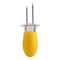 thumbnail image 3 of Porte-maïs, 8 Pcs en Acier Inoxydable Porte-Maïs Fourches de Maïs Puissance Emballé Performance, 3 of 8