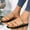 Rose Gold, variant on Kukoosong Flat Sandals Women Flip Flops for Women Casual And Comfortable Wear Bright One-word Thin Belt Hot Roseate Size 41