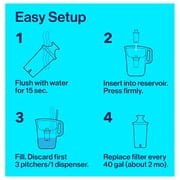 Brita Standard Water Filters for Pitchers and Dispensers - BPA-Free,Lasts Two Months or Gallons, Replaces 1,800 Plastic Water Bottles annually