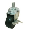 thumbnail image 4 of 3ox 4 Pack 3 inch Rubber Casters with Threaded Stem for Wire Shelving Rack, 4 of 4