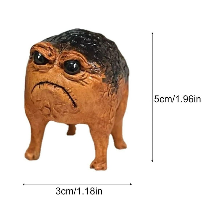 EKIDAZB African Rain Frog Figurines, Home Decoration, Desktop