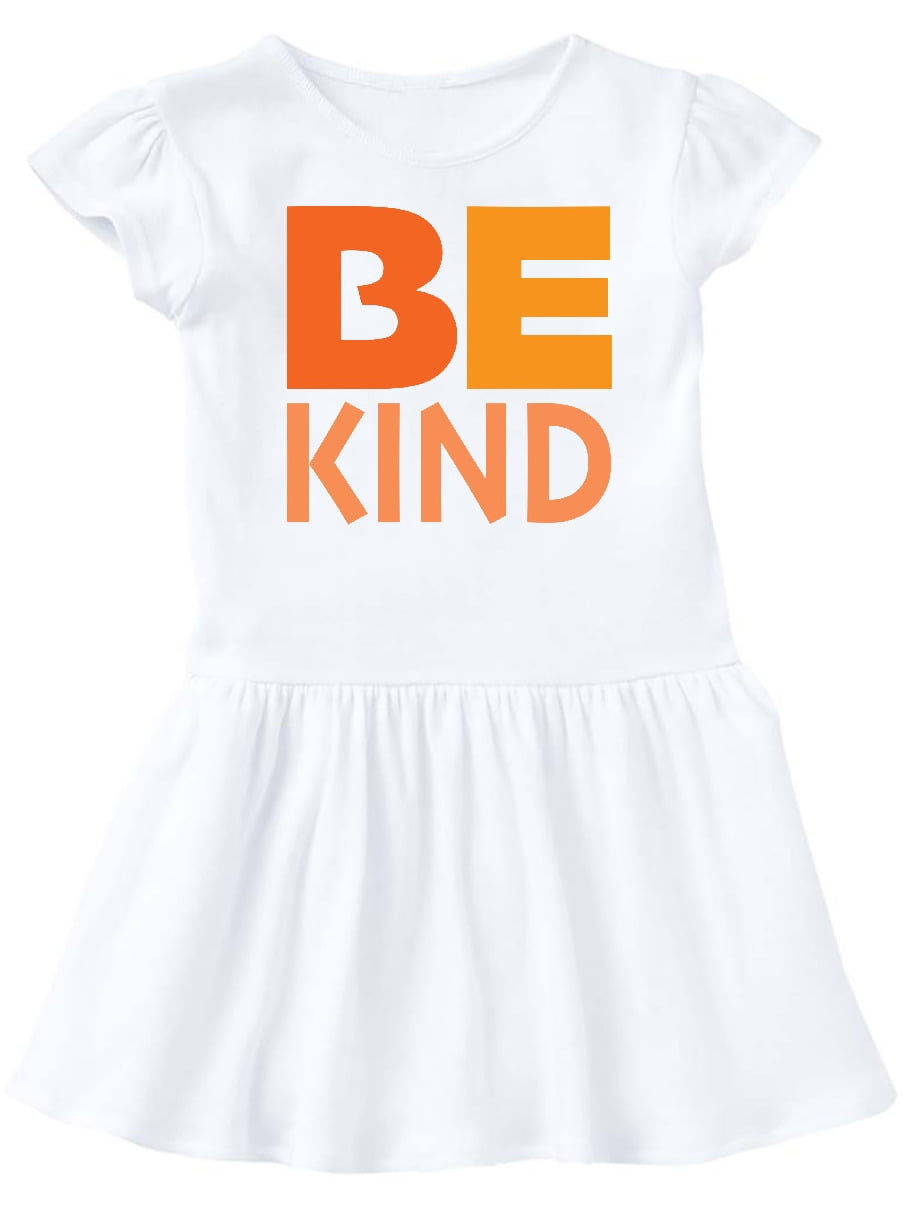 orange infant dress