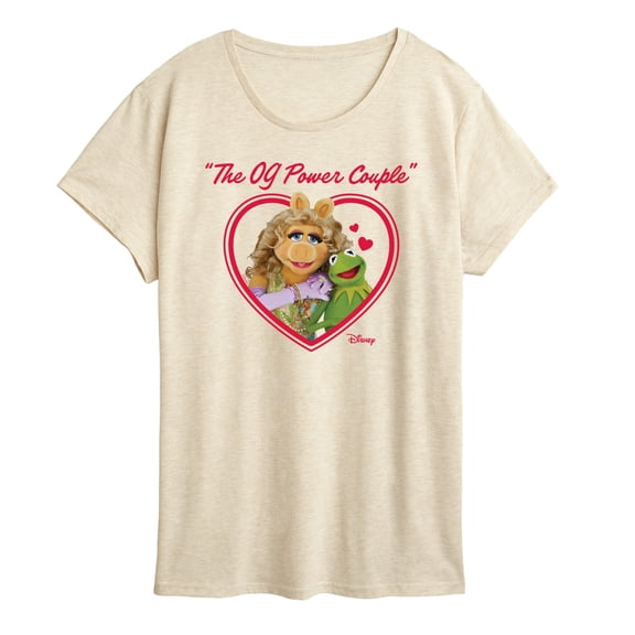 The Muppets - The OG Power Couple - Women's Short Sleeve Graphic T-Shirt