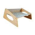 thumbnail image 4 of Lit Hamac pour Chat Lit pour Chat Meubles pour Chat Hamac Amovible Portable pour Chien Rayé, 4 of 9