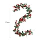 thumbnail image 4 of Guirnalda de Navidad de bayas rojas, guirnalda de bayas artificiales, guirnalda colgante de pared de Navidad para fiesta, decoración de granja de, 4 of 9