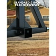 thumbnail image 2 of Heavy-Duty 3-Point 2" Trailer Hitch Receiver for Category 1 Tractors - Compatible with Kubota, John Deere, Kioti, and More, 2 of 8