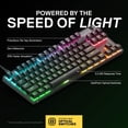 thumbnail image 2 of Teclado mecánico para juegos SteelSeries Apex 9 TKL US Layout, 2 of 9