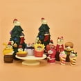 thumbnail image 2 of Decoración navideña japonesa Zakka, estantería, decoración, escena, coleccionable, decoración del hogar, artesanía de resina, adornos en miniatura japoneses, 2 of 5