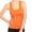 BL.ORANGE, variant on Women's Sleeveless Basic Solid Raceback Tank Top Plus Size, Navy, 1 Pack