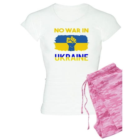 

CafePress - No War In Ukraine Unisex Kids Say Stop Fut Pajamas - Women s Light Pajamas
