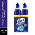 thumbnail image 1 of Lysol Bathroom cleaning- Toilet Bowl Cleaner, Power, 2x710ML, 1 of 5
