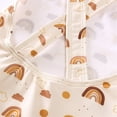 thumbnail image 7 of HAYIMI Child Summer Toddler Kids Baby Girl Swimsuit Floral Sleeveless 1 Piece Bathing Suit Monokini O-Neck Swimwear With Hat Cozy Beach Swim Wear, 7 of 7