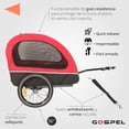 thumbnail image 3 of Remolque Bicicleta Para Mascota Correa de Seguridad Plegable, 3 of 10