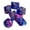 G, variante sur 7x Accessoires Polyédriques Peints D8 D10 D12 D20 Jeux de Famille Multi-Faces pour Jeux de Rôle RPG