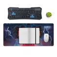 thumbnail image 4 of Ghostbusters Mouse Pad Extended Gaming No-sliped Large Desk Mat Stitched Edge Keyboard Mat Mousepad, 4 of 7