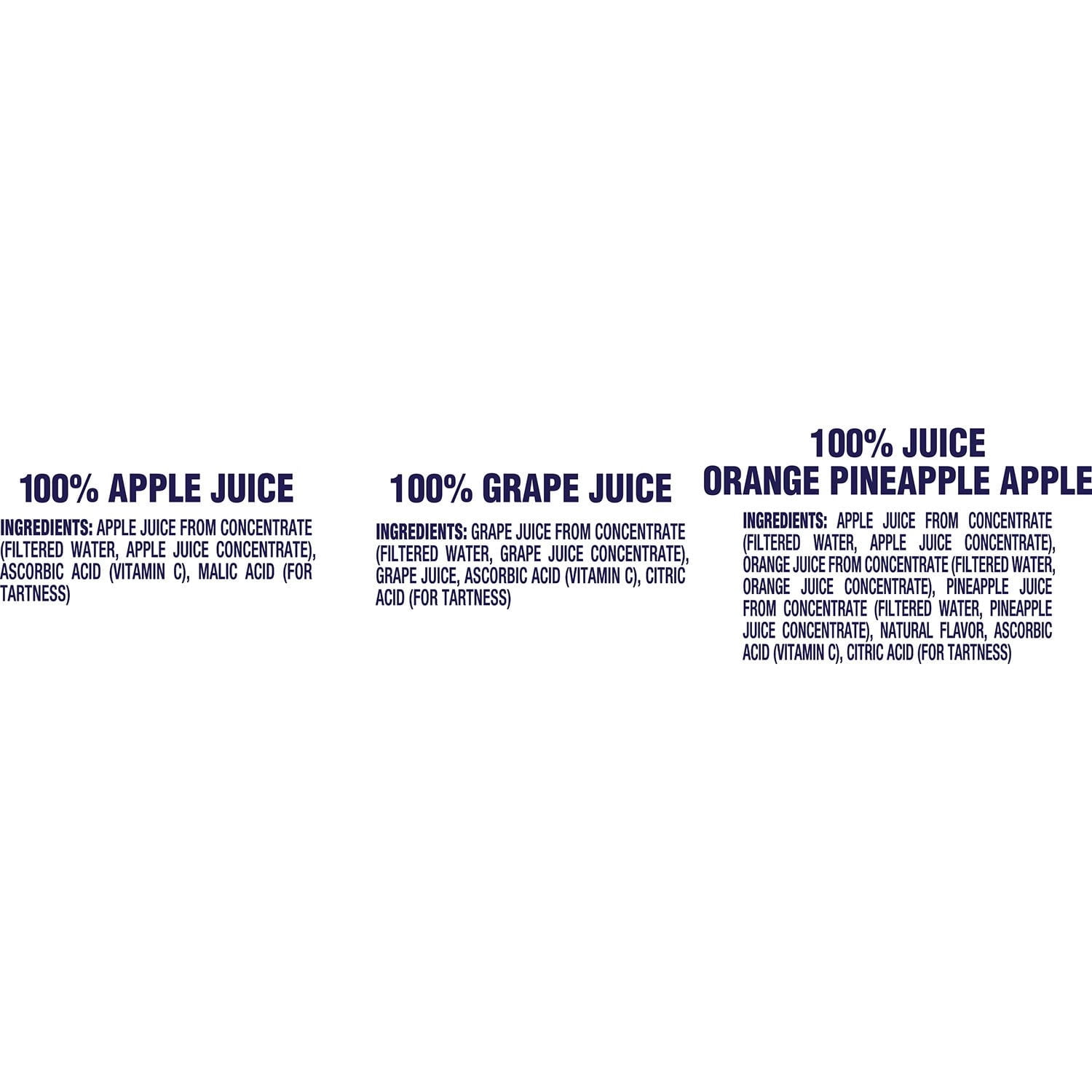 Welch’s 100% Juice Variety Pack, 10 fl oz Bottles, 24 Pack – Assorted Fruit Juices