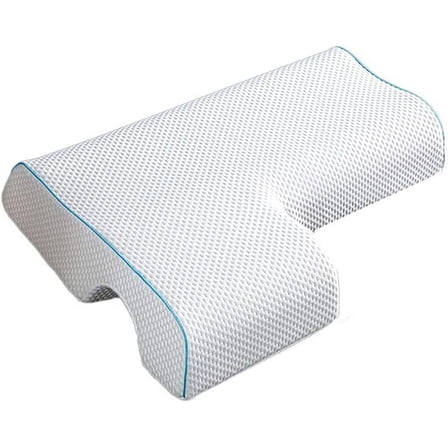 Arched Cuddle ,Couples Pillow with Slow Rebound and Breathable Memory Foam,Couple Cuddle Sleep Pillow for Anti Pressure Hand (Right)